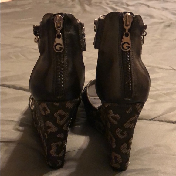 Brand new never worn Guess wedge heels. - Picture 2 of 3